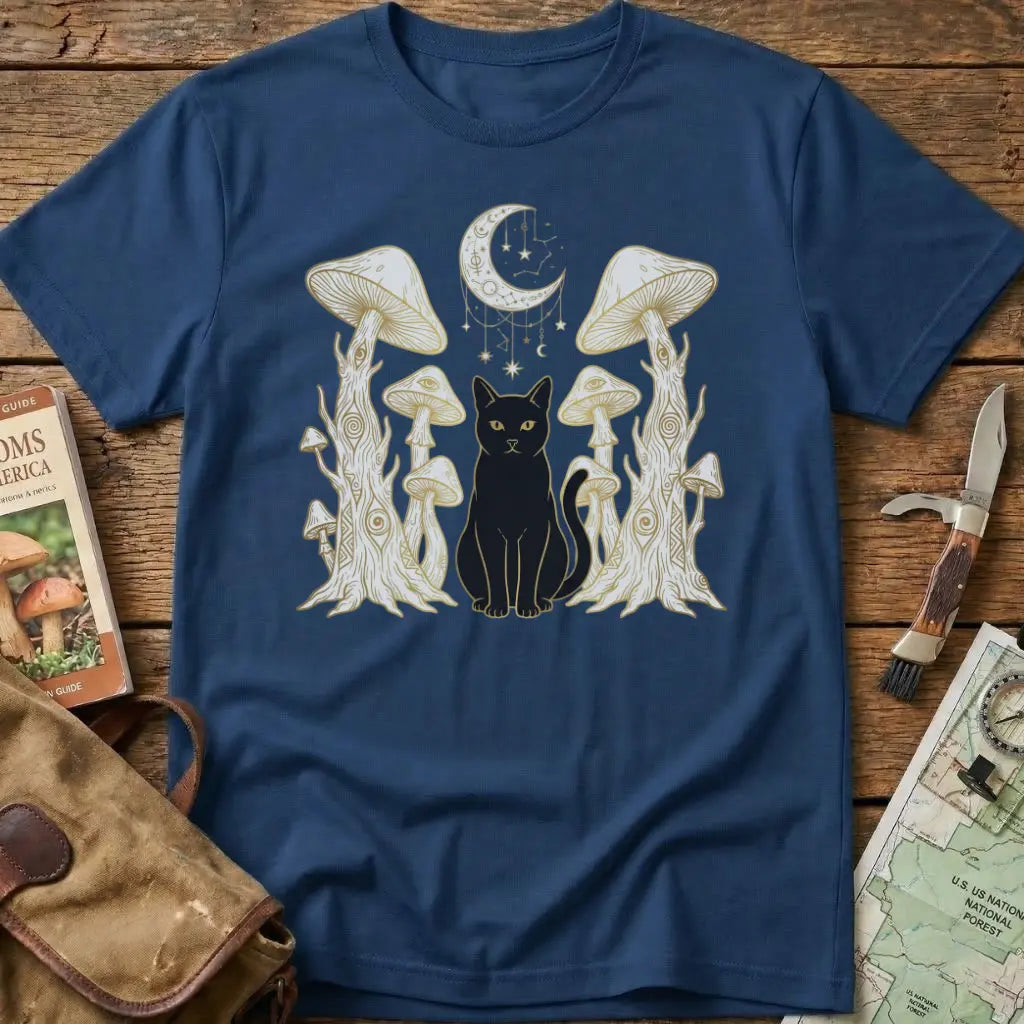 Stoic Black Cat Tee