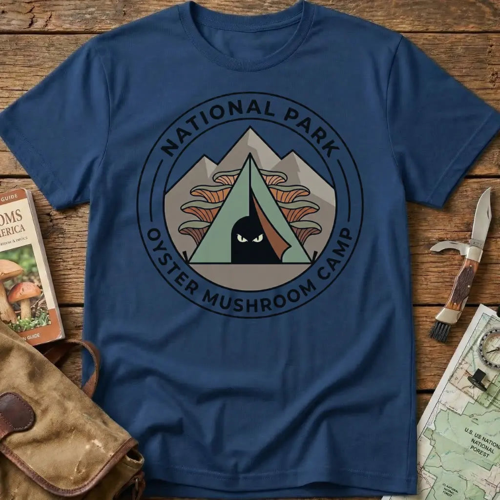 Oyster Mushroom Camp Tee
