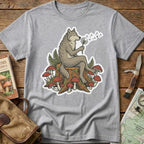 Mushroom Relax Wolf Tee