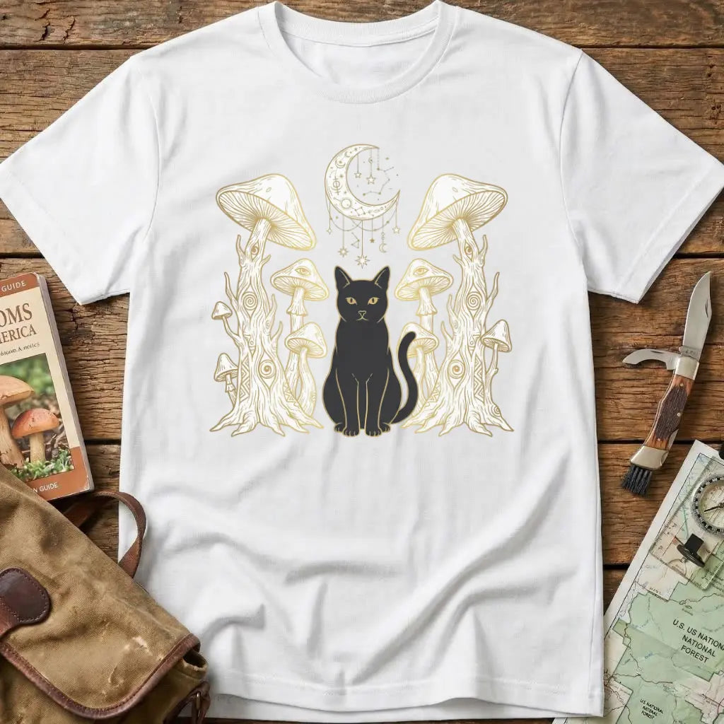 Stoic Black Cat Tee