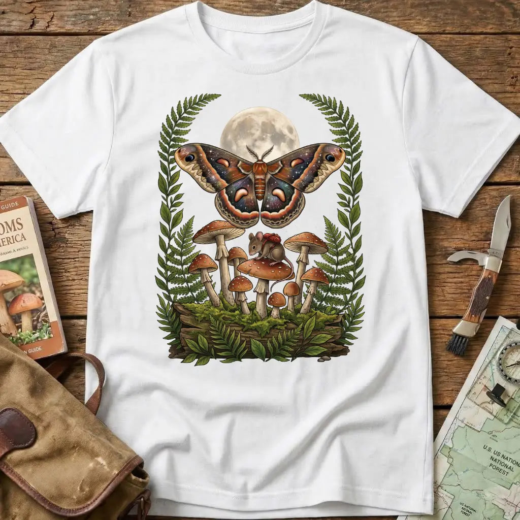 The Cosmic Moth's Garden Tee