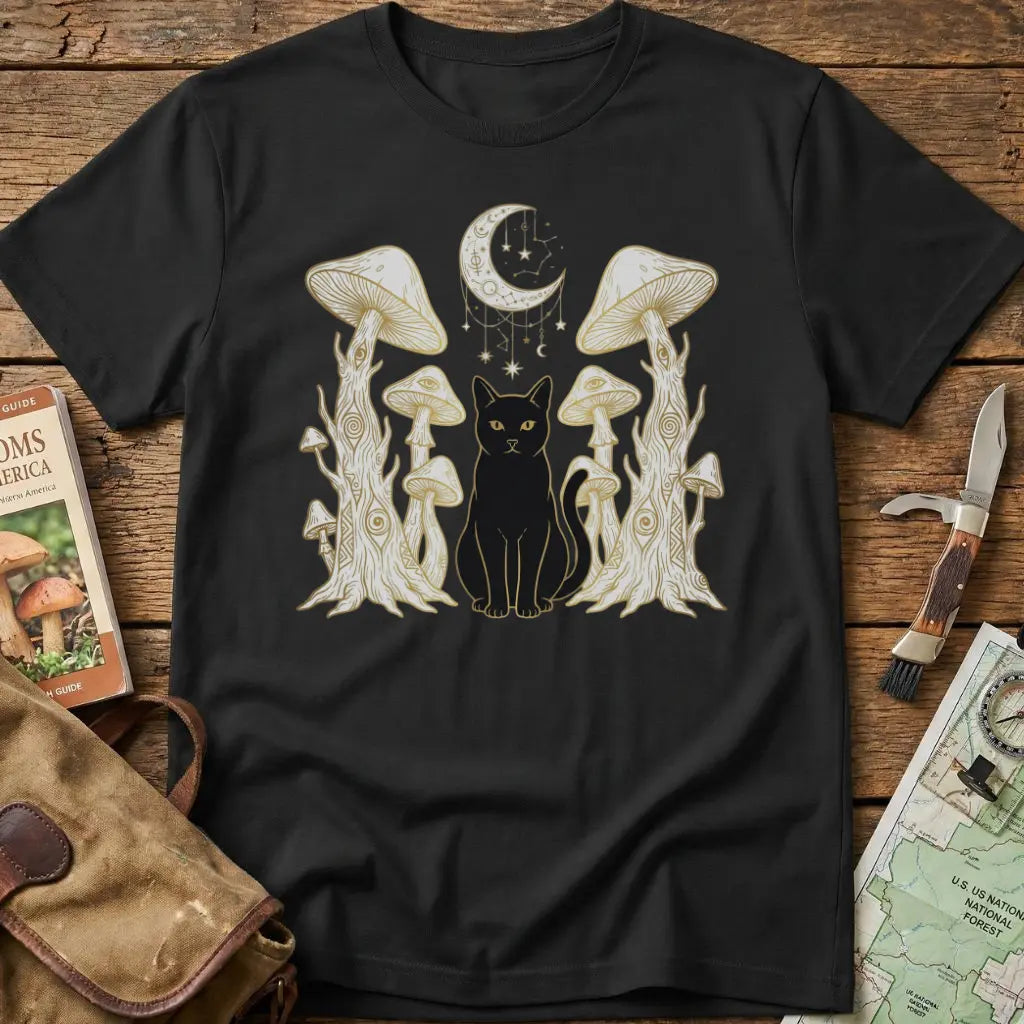 Stoic Black Cat Tee