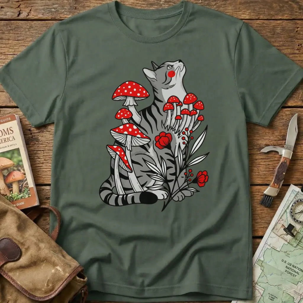 Mycological Feline Tee