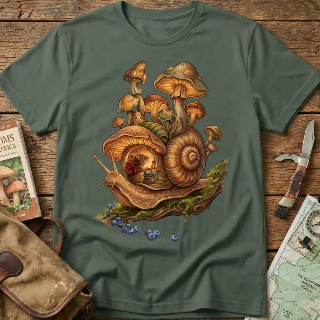 Little Mouse, Big Snail Adventure Tee