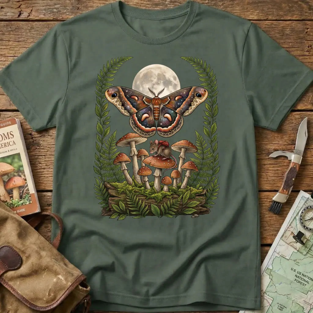 The Cosmic Moth's Garden Tee