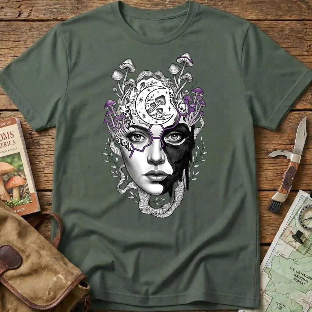 Botanical Spore Portrait Tee