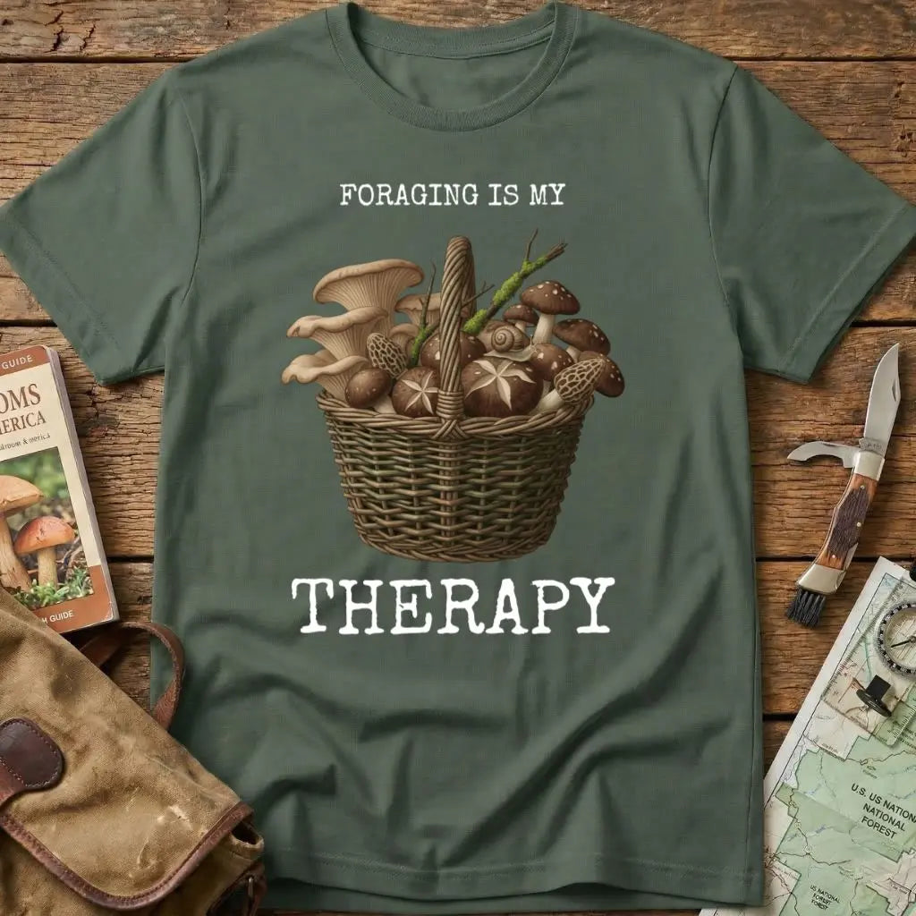 Foraging Is My Therapy Tee