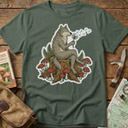 Mushroom Relax Wolf Tee