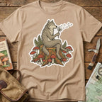Mushroom Relax Wolf Tee
