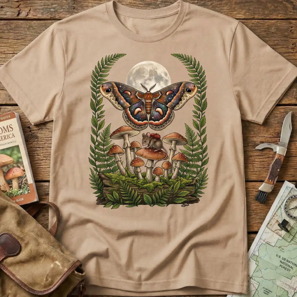 The Cosmic Moth's Garden Tee