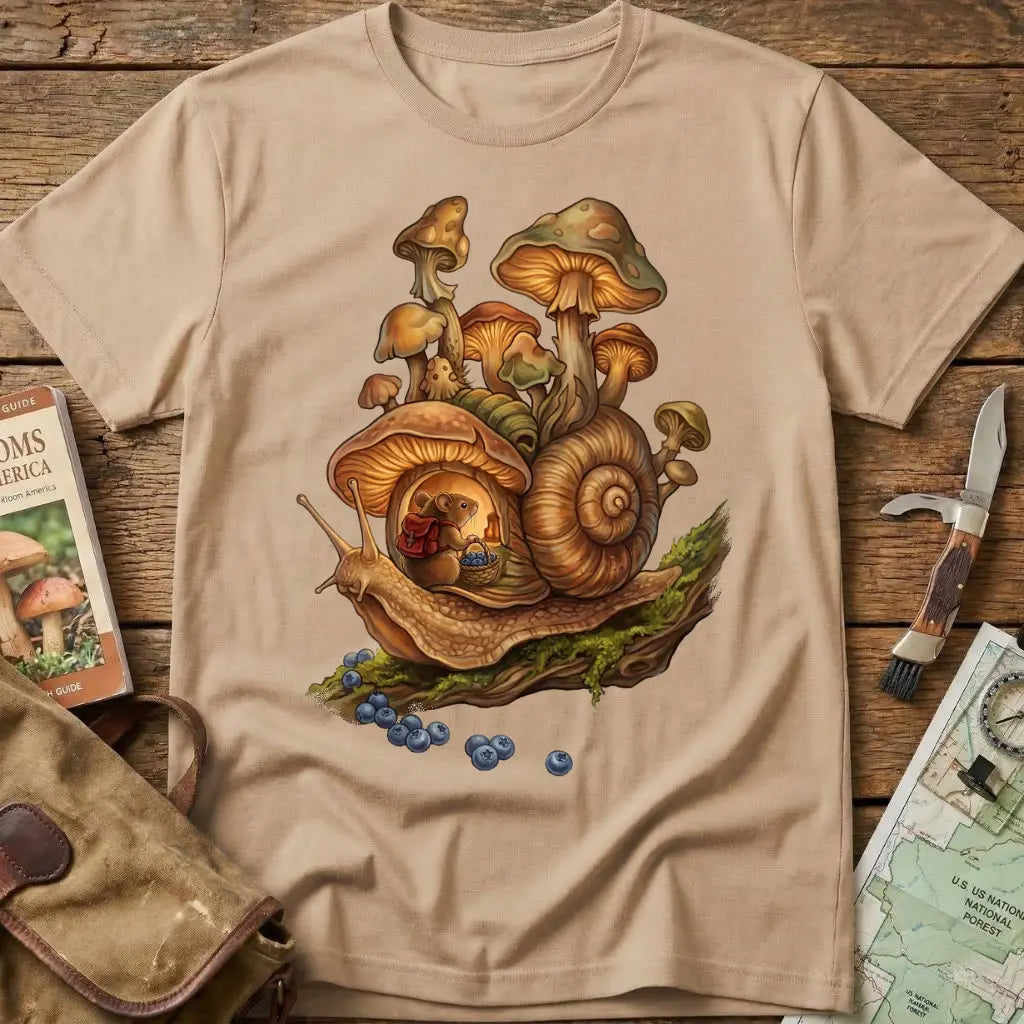 Little Mouse, Big Snail Adventure Tee