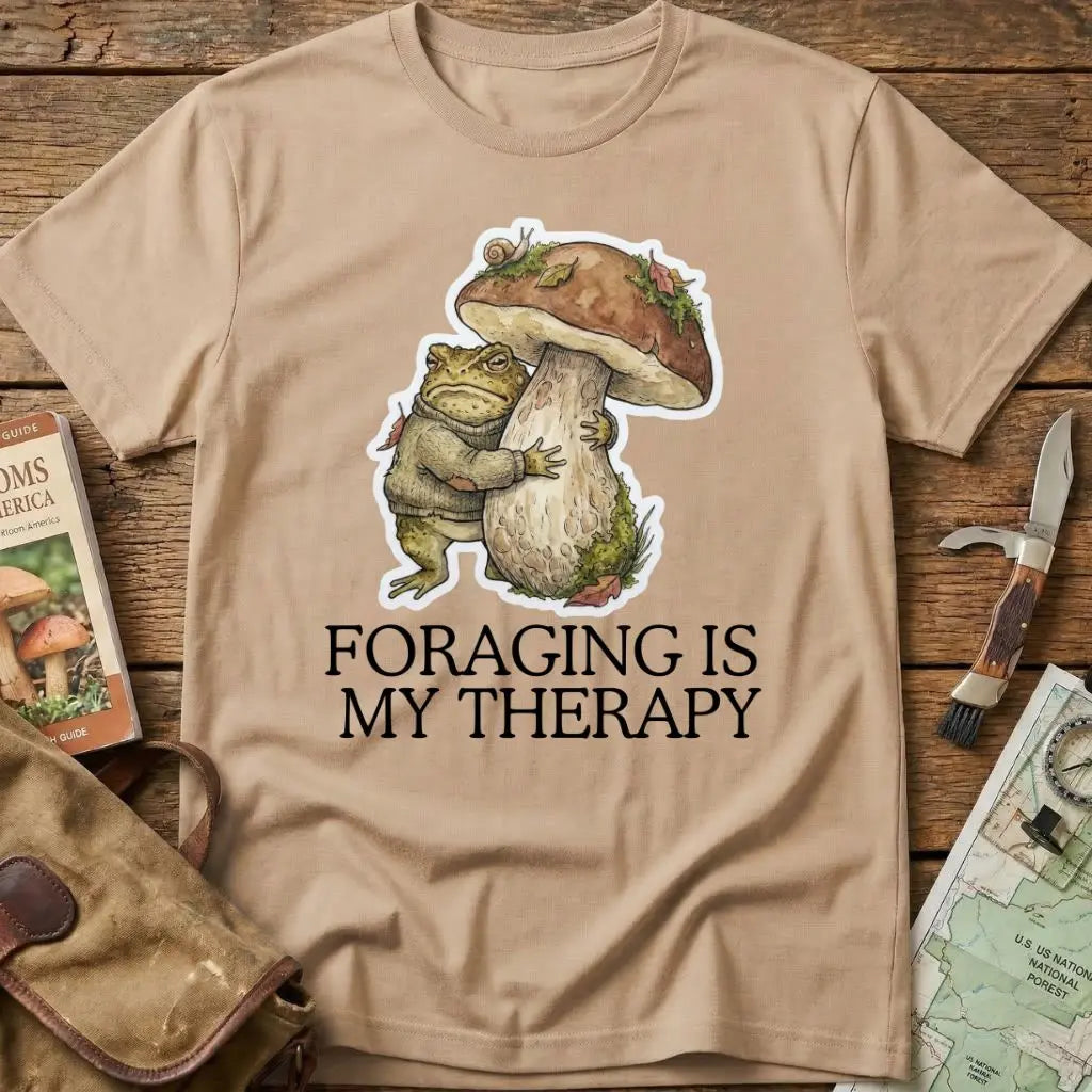 Foraging Is My Therapy Tee