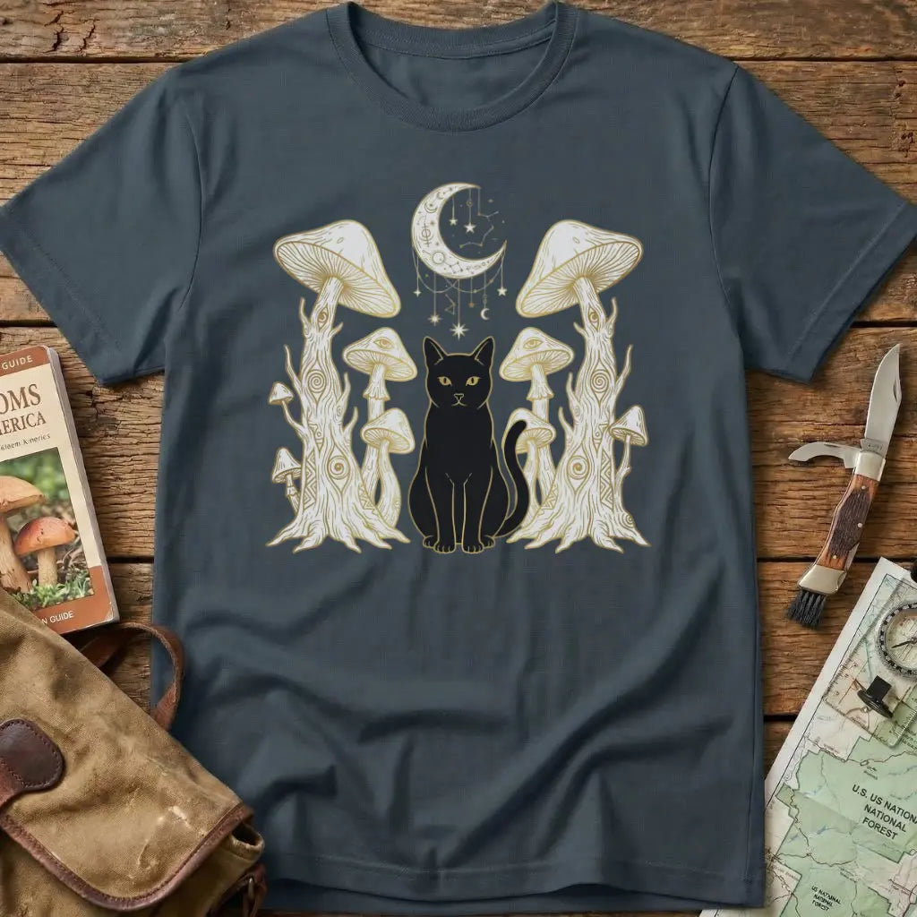 Stoic Black Cat Tee