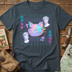 Japanese Vaporwave And Glitch Tee