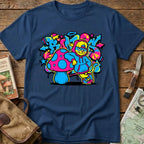 90s Hip-Hop Graffiti Tee
