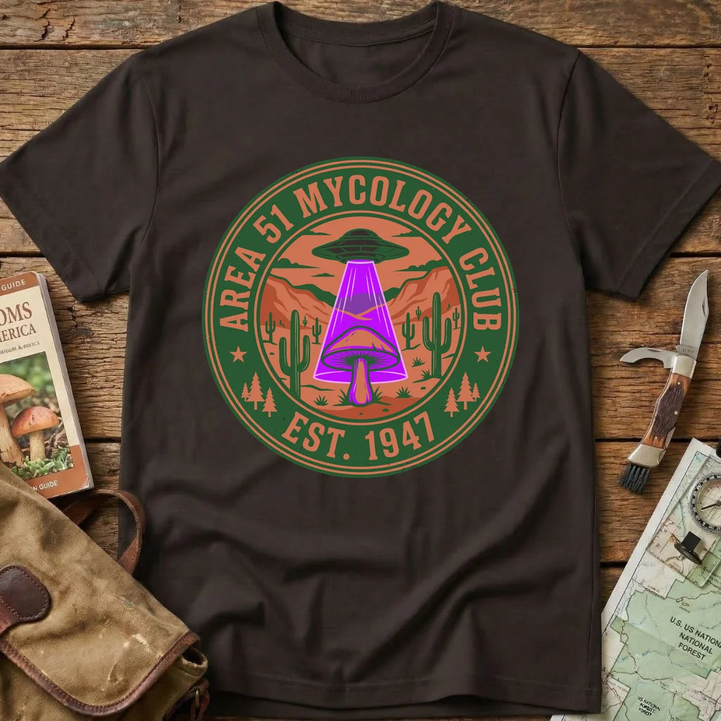Area 51 Mycology Club Tee