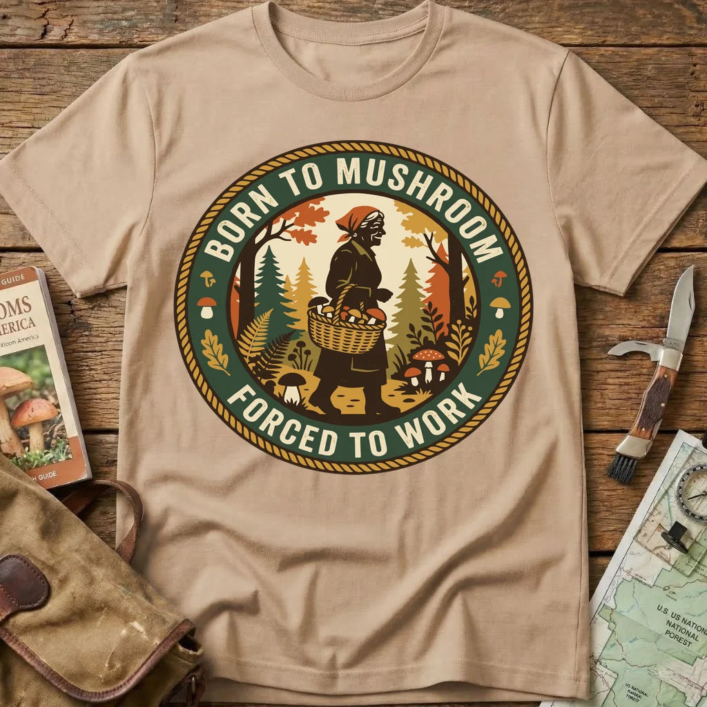 Born To Mushroom Tee