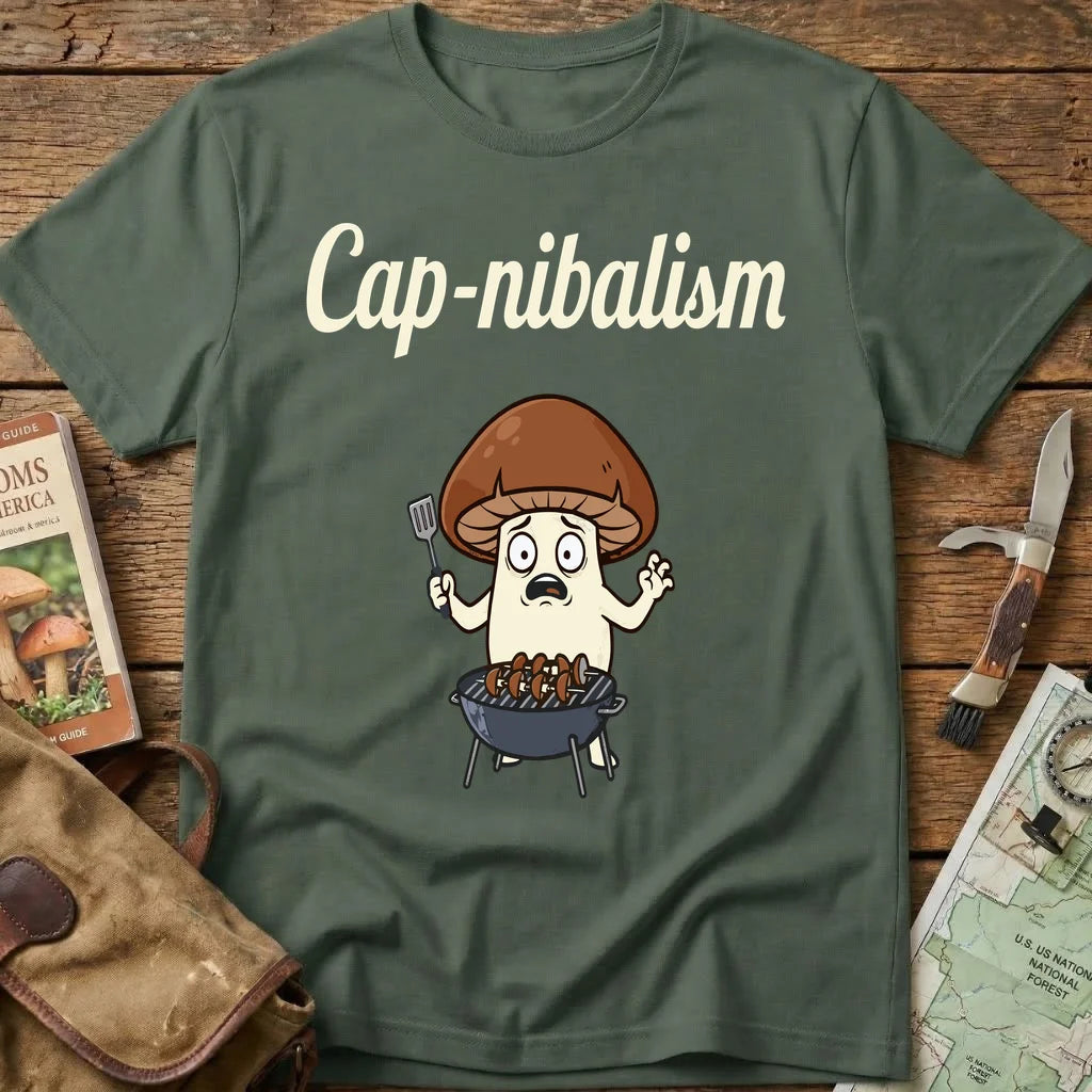Cap-nibalism Tee