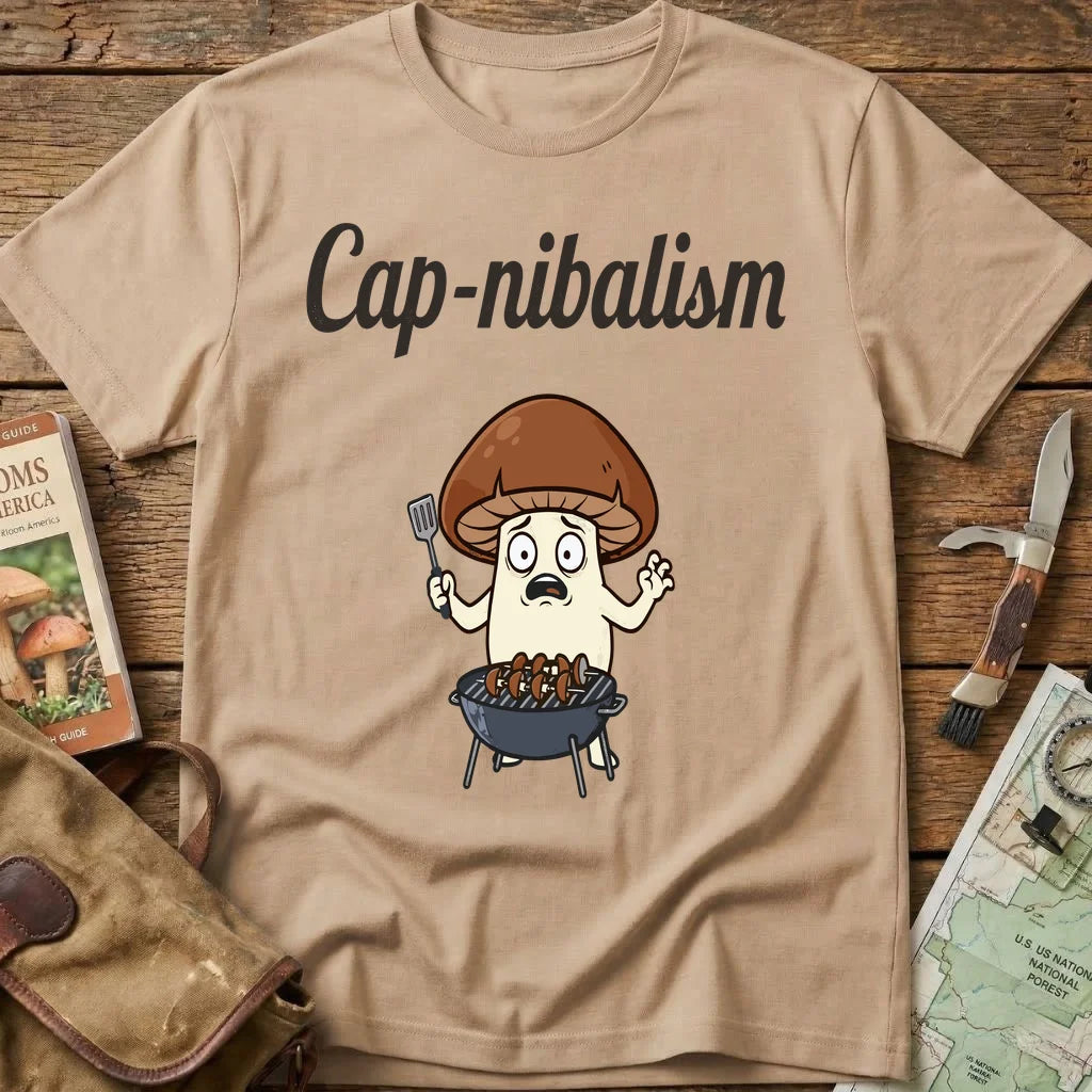 Cap-nibalism Tee
