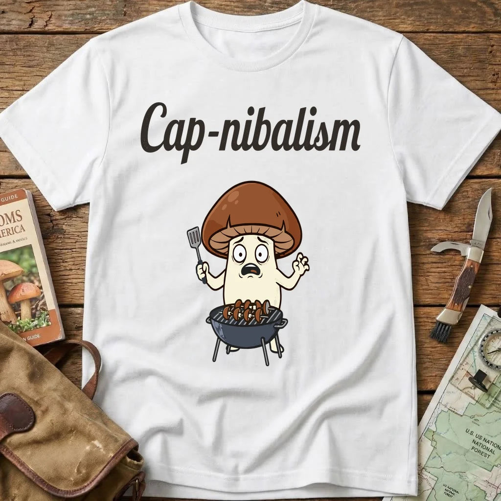 Cap-nibalism Tee