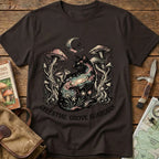 Celestial Grove Guardian Mushroom Tee