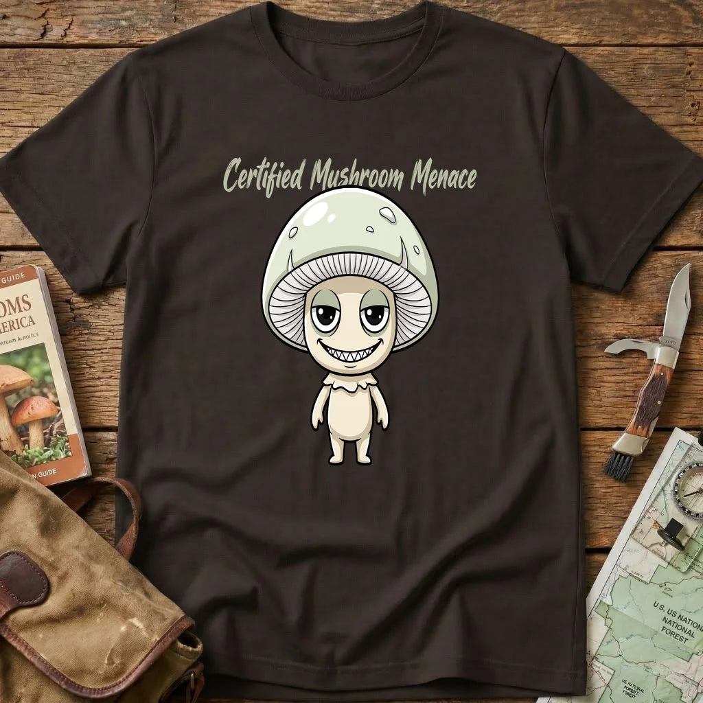 Certified Mushroom Menace Tee
