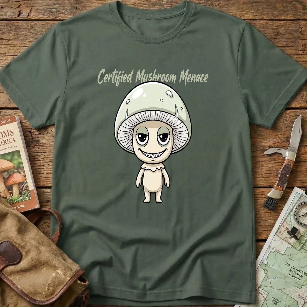 Certified Mushroom Menace Tee