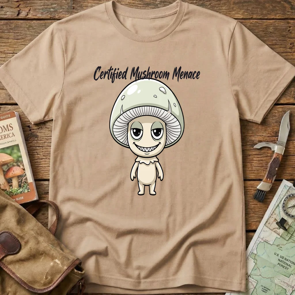Certified Mushroom Menace Tee