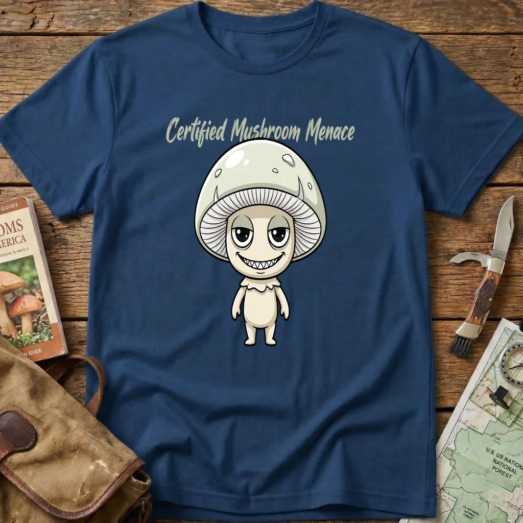 Certified Mushroom Menace Tee