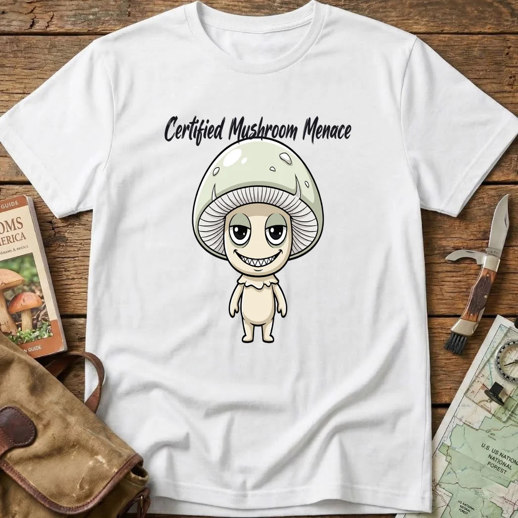 Certified Mushroom Menace Tee