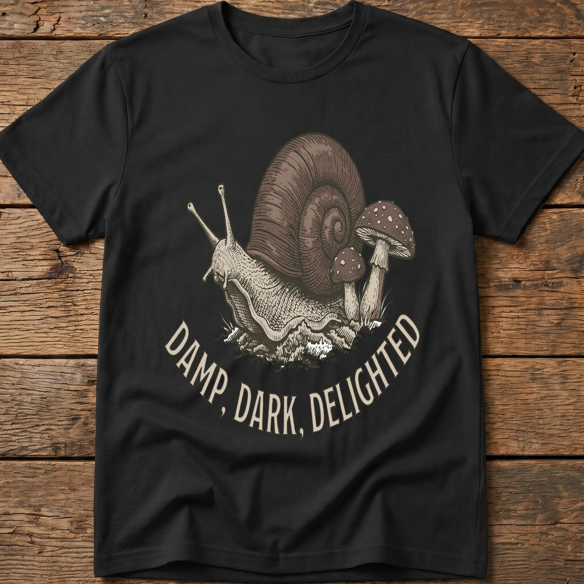 Damp, Dark, Delighted Tee