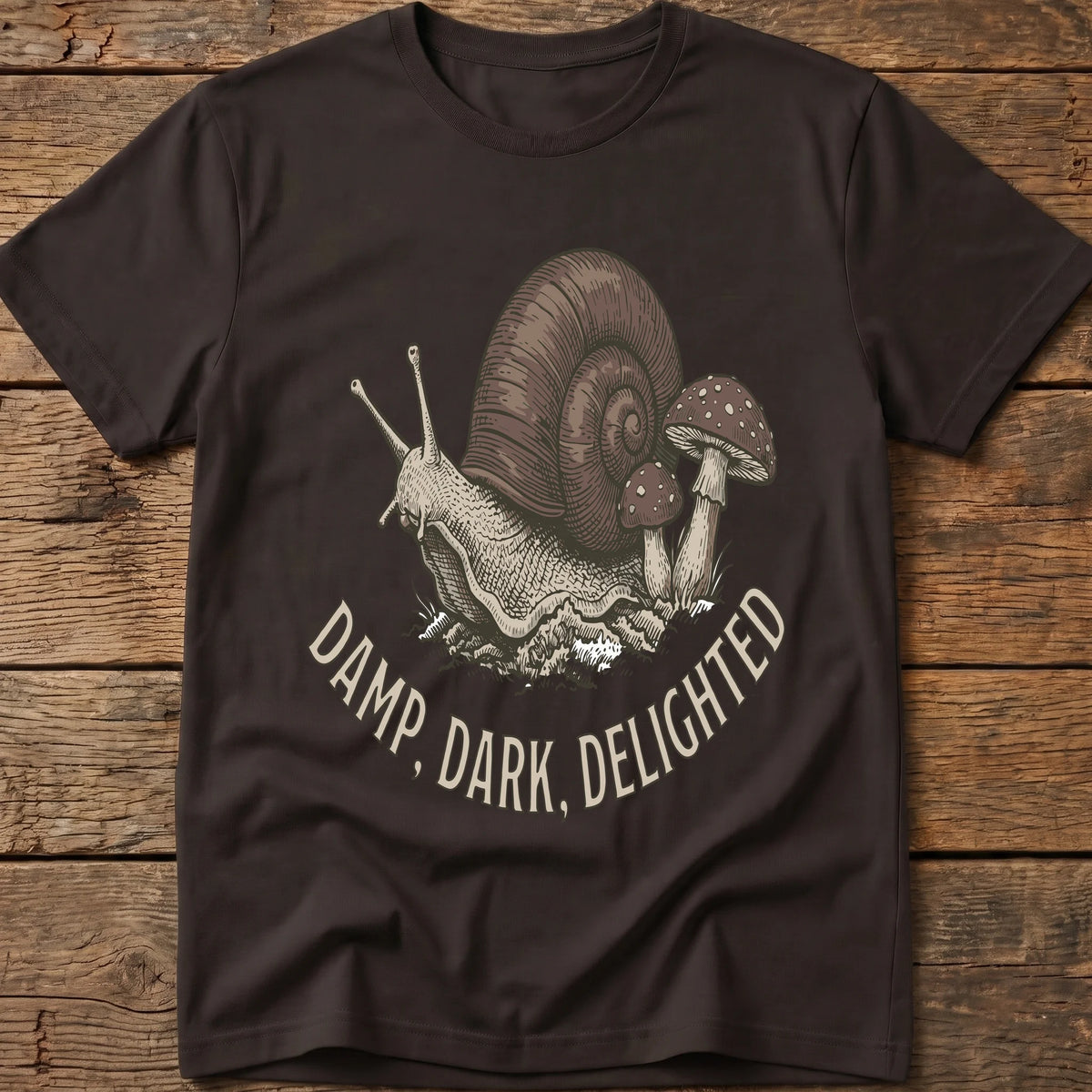 Damp, Dark, Delighted Tee