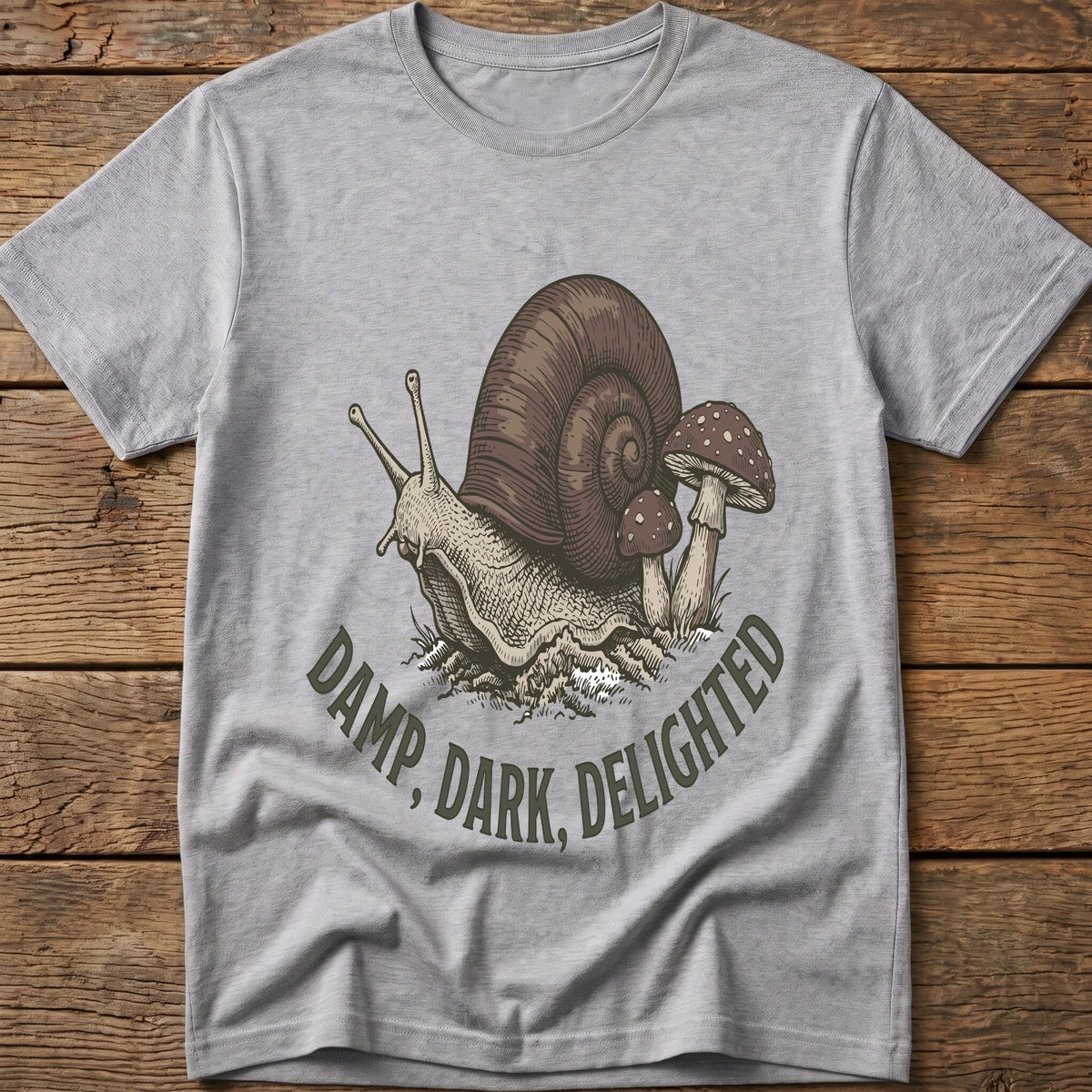 Damp, Dark, Delighted Tee