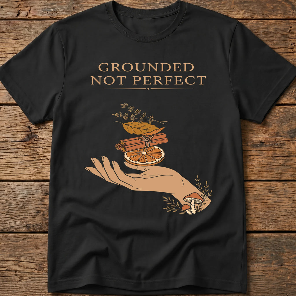 Grounded, Not Perfect Tee