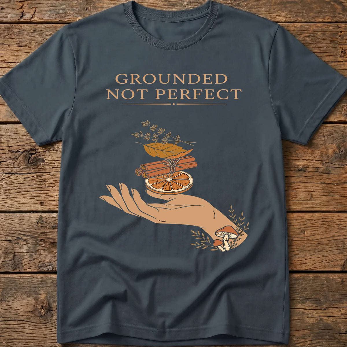 Grounded, Not Perfect Tee
