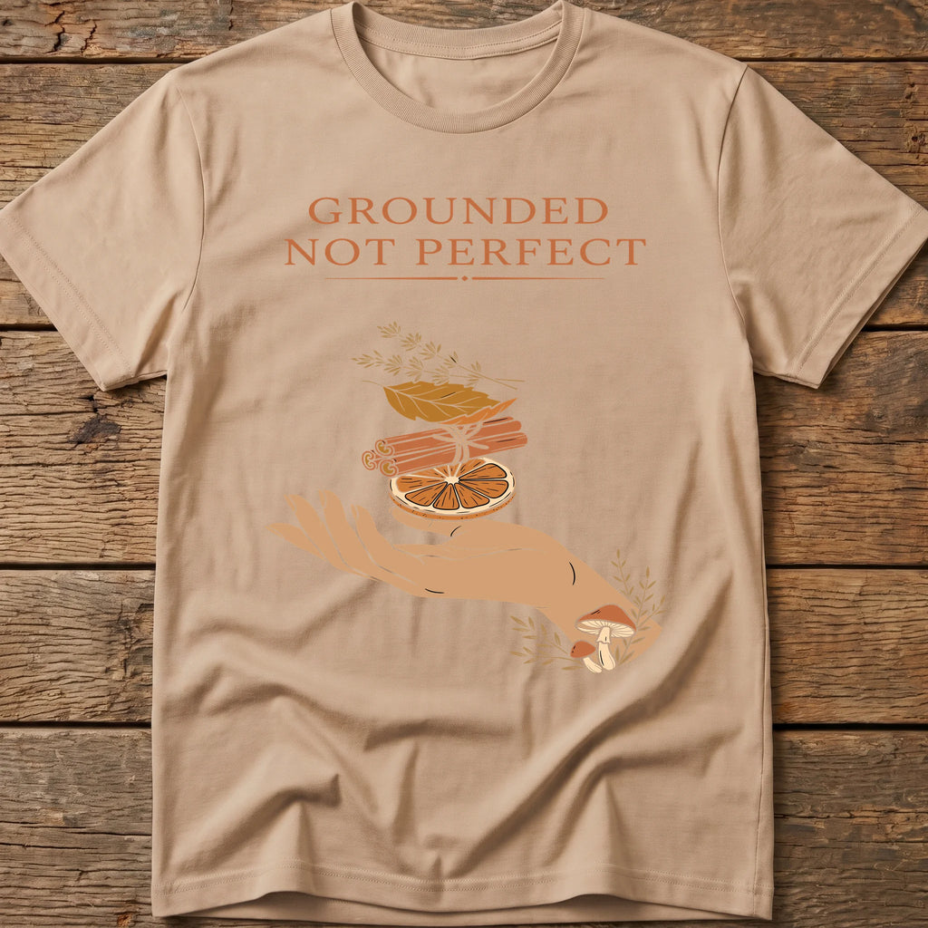 Grounded, Not Perfect Tee