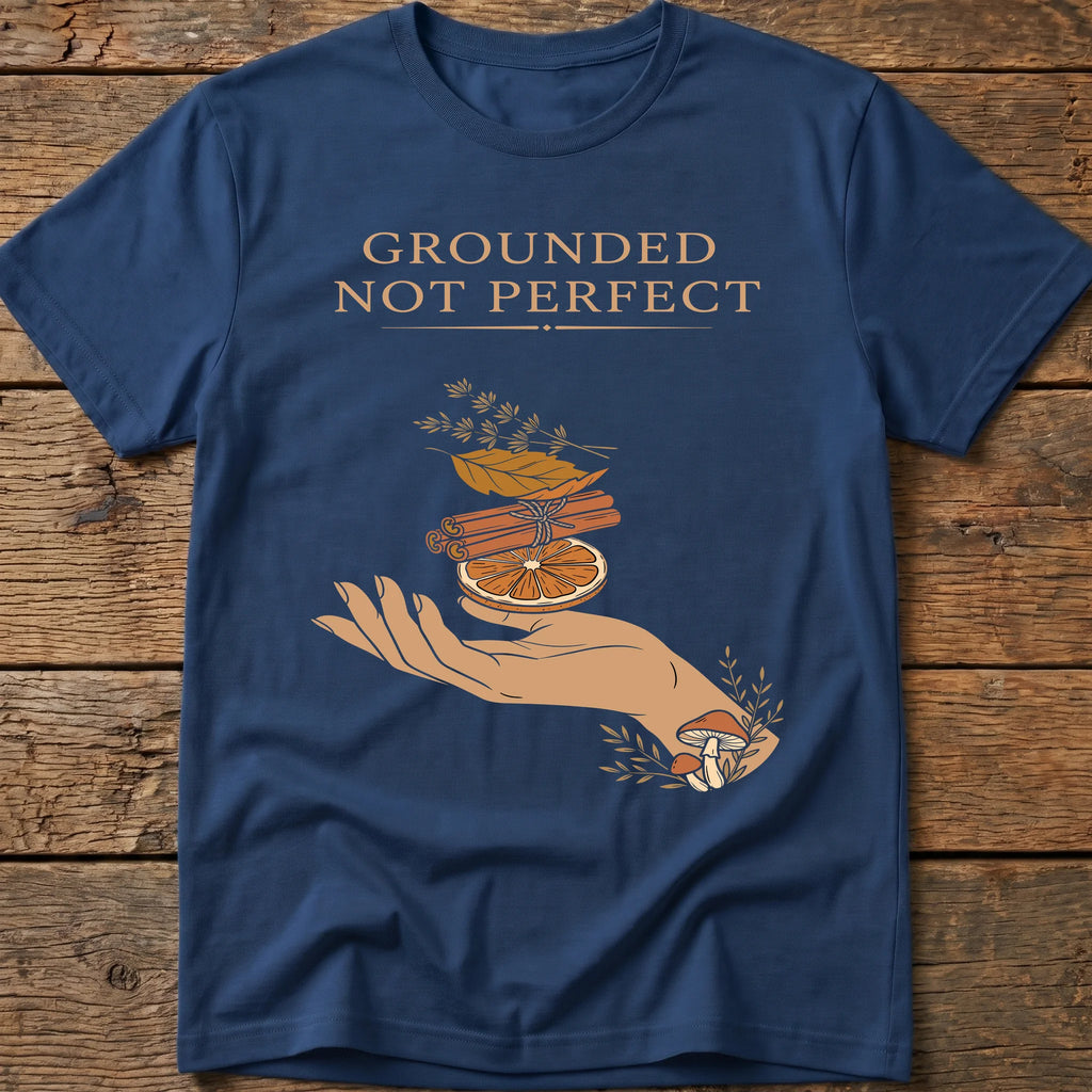 Grounded, Not Perfect Tee