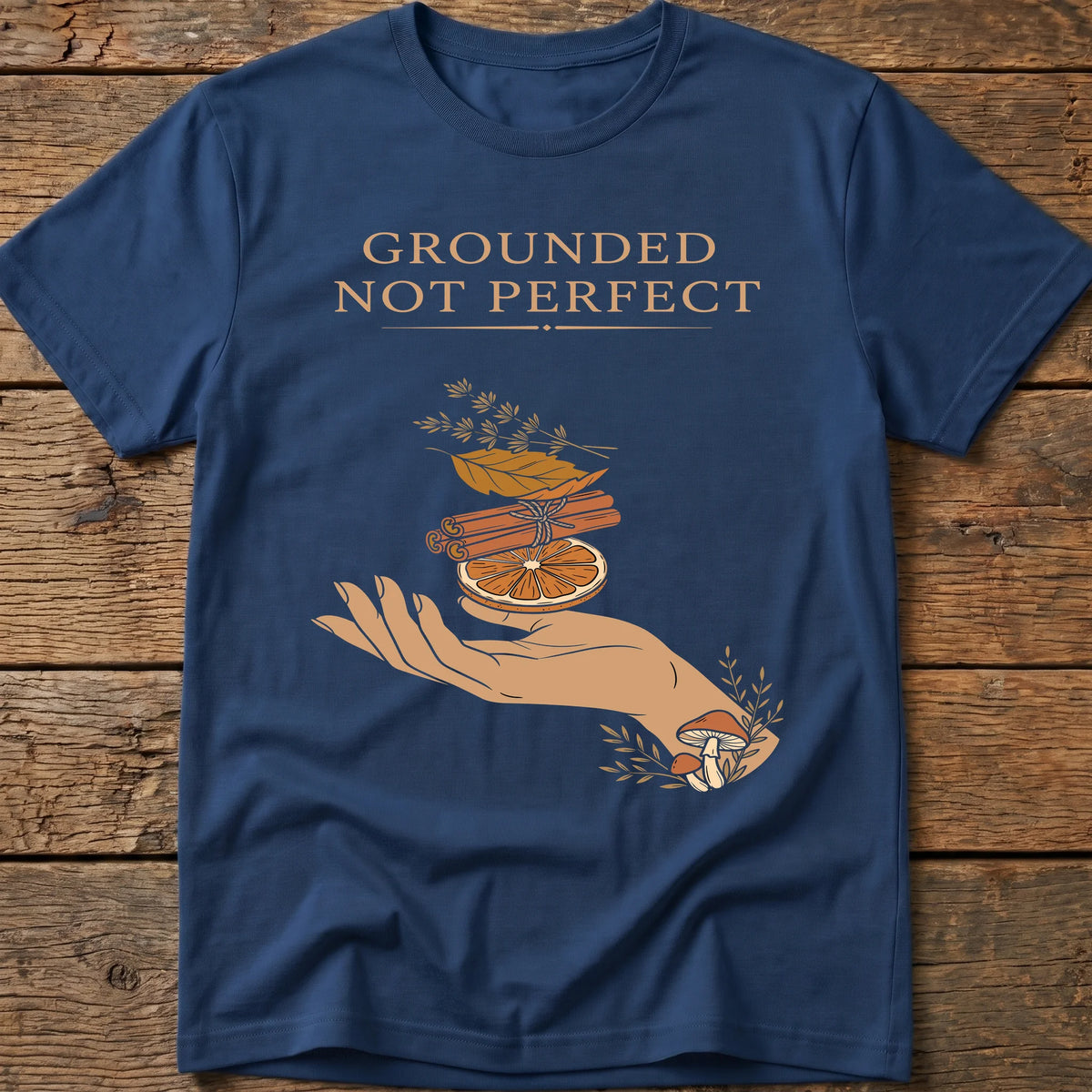 Grounded, Not Perfect Tee