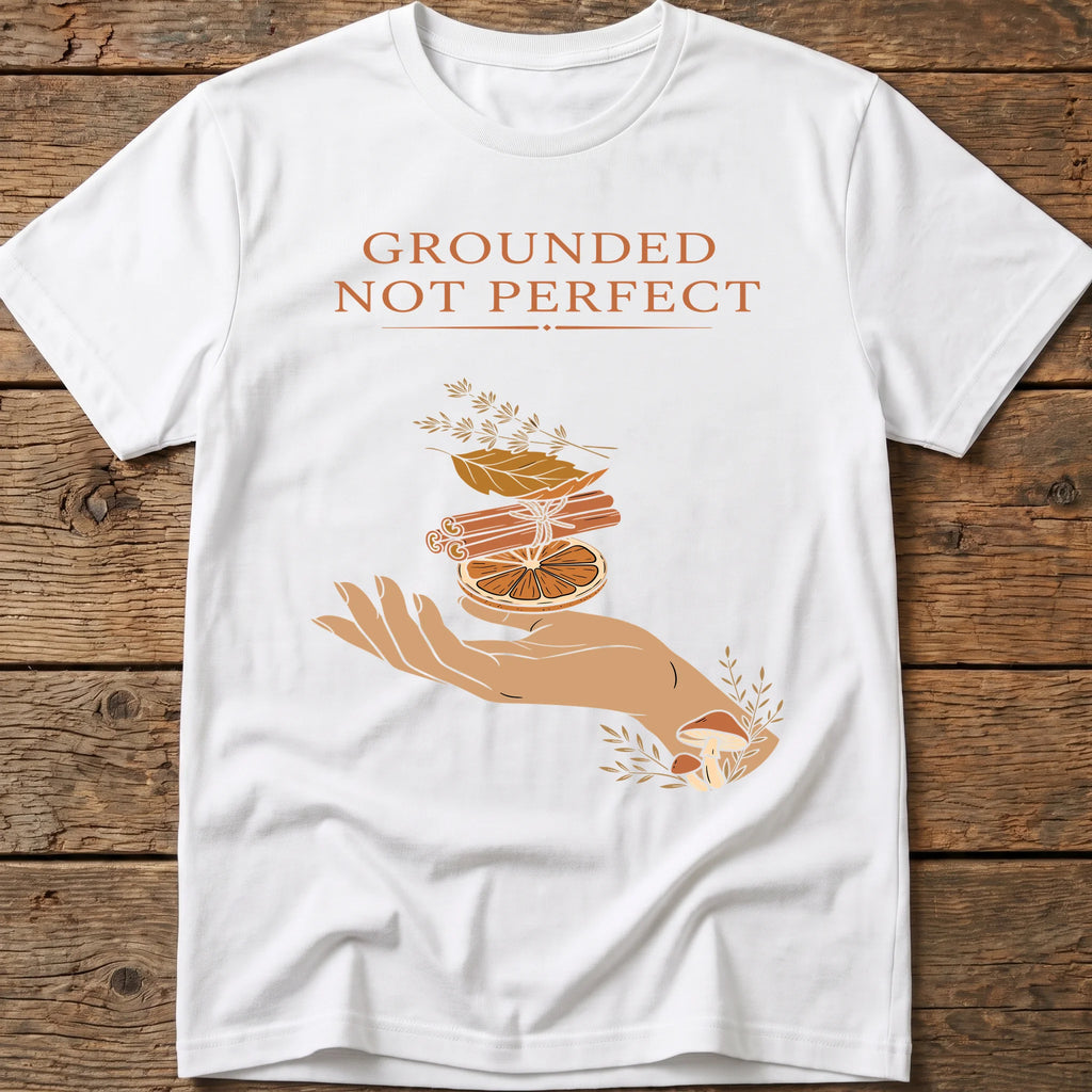 Grounded, Not Perfect Tee