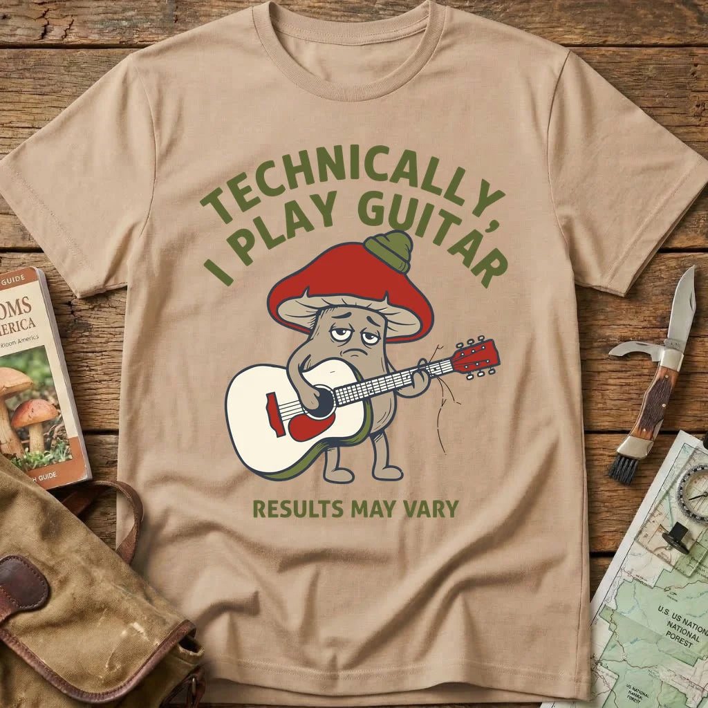 I Play Guitar Tee