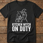 Kitchen Witch On Duty Tee