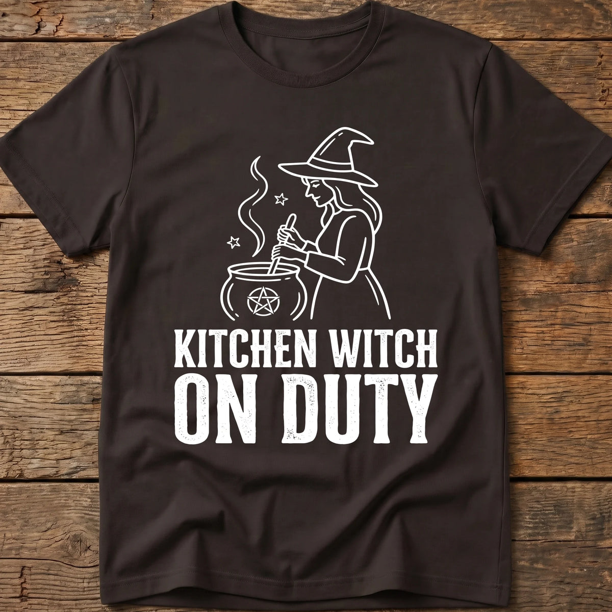 Kitchen Witch On Duty Tee