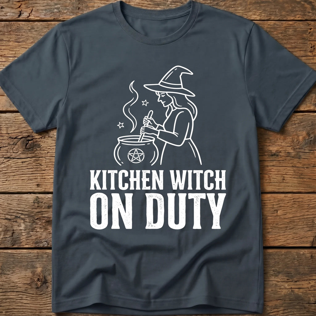 Kitchen Witch On Duty Tee