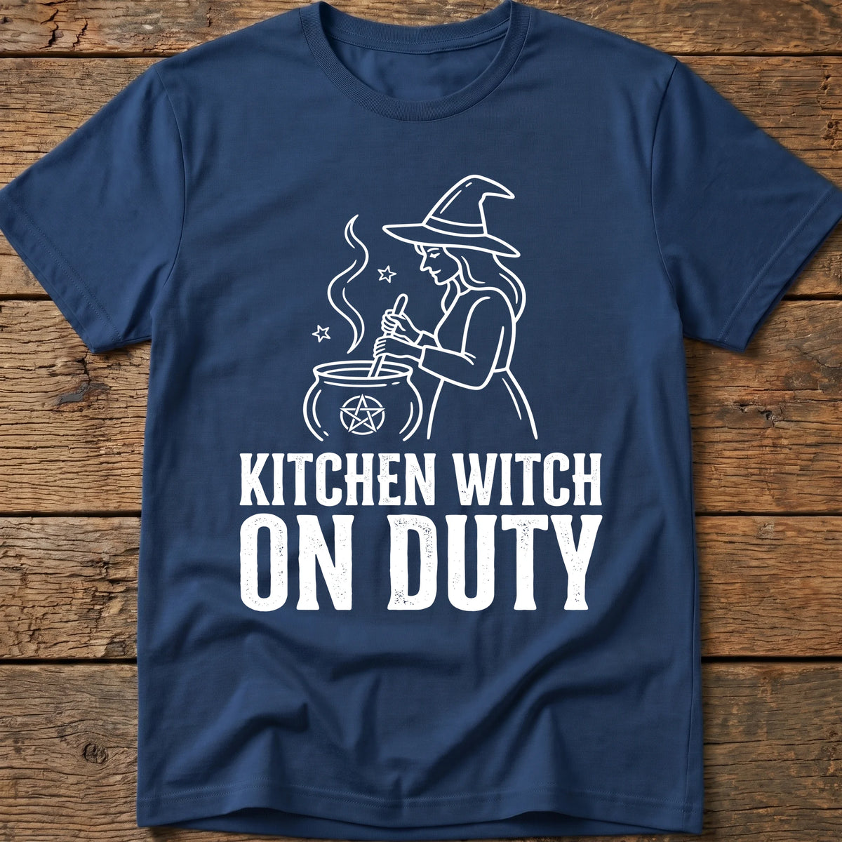Kitchen Witch On Duty Tee
