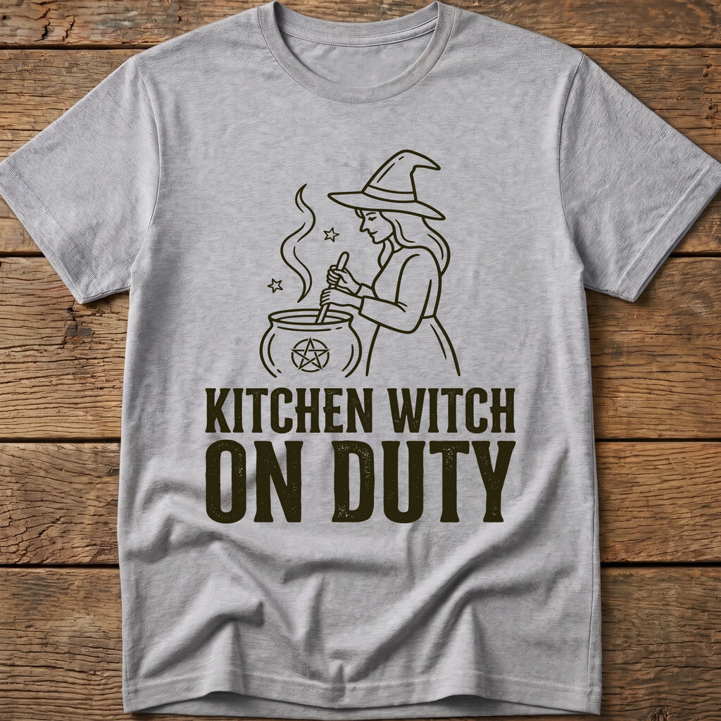 Kitchen Witch On Duty Tee