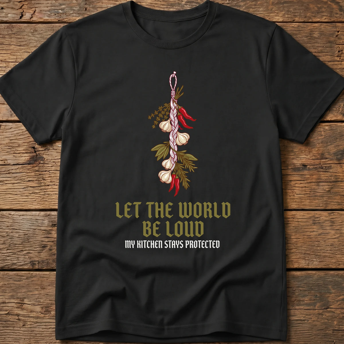 Let The World Be Loud Tee