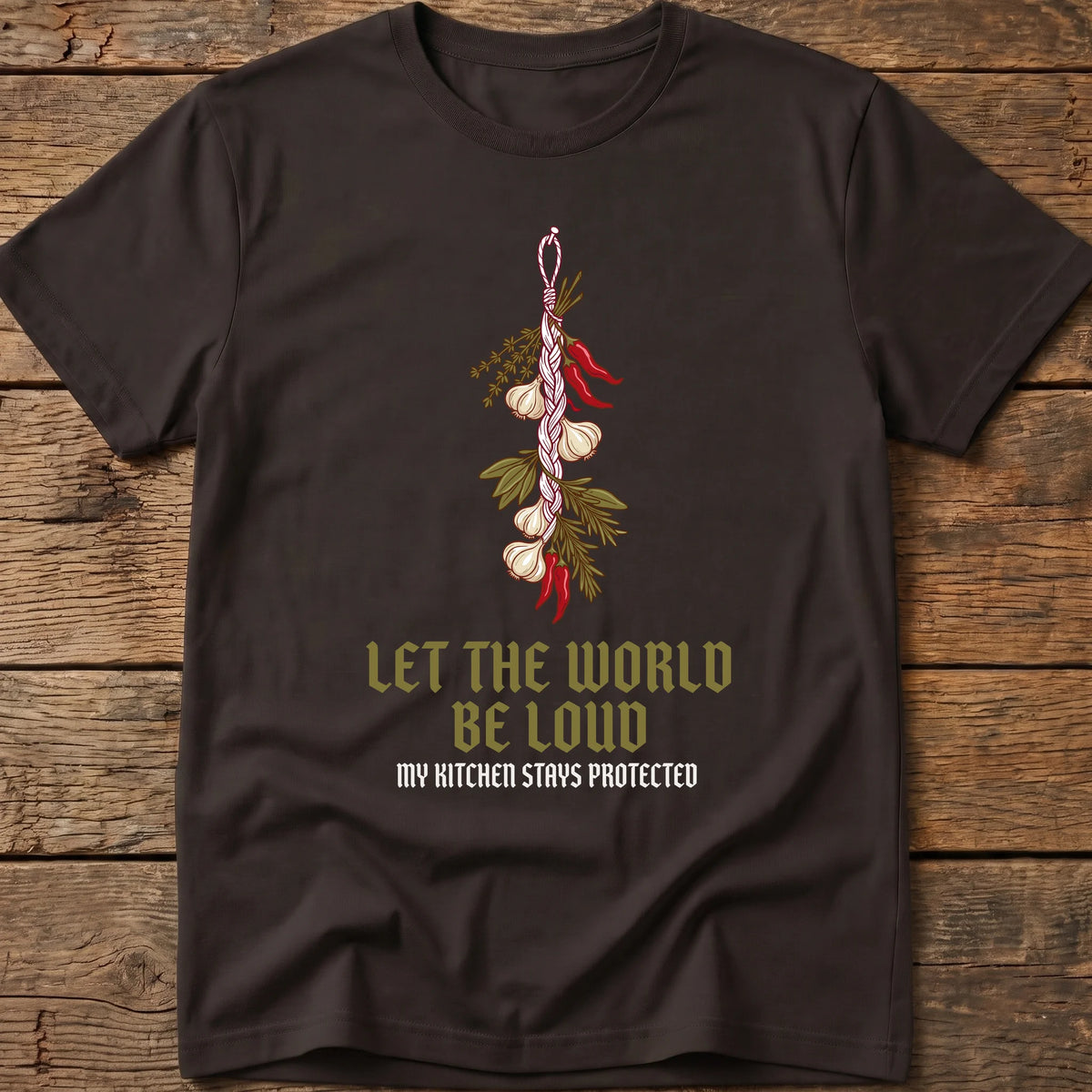 Let The World Be Loud Tee