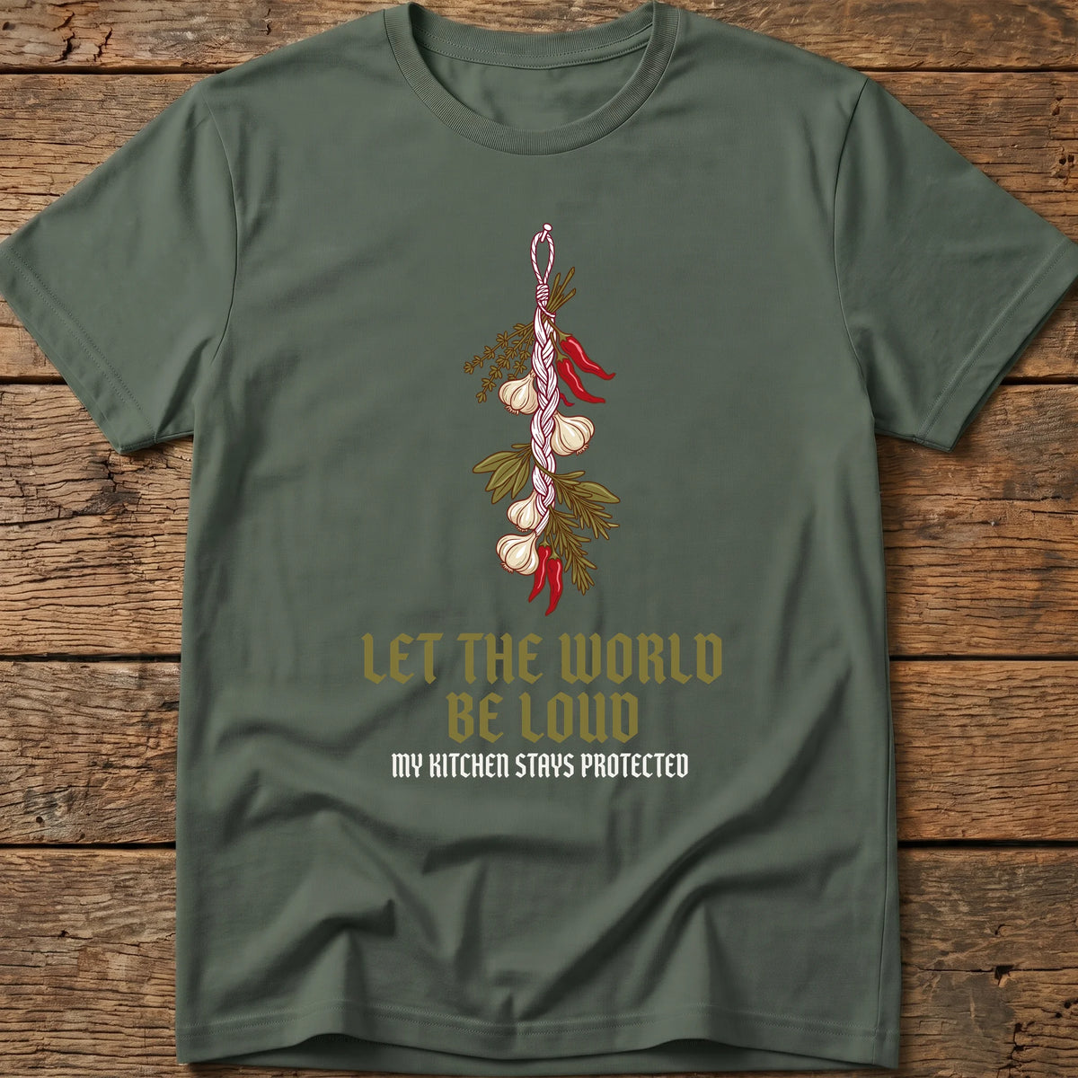 Let The World Be Loud Tee