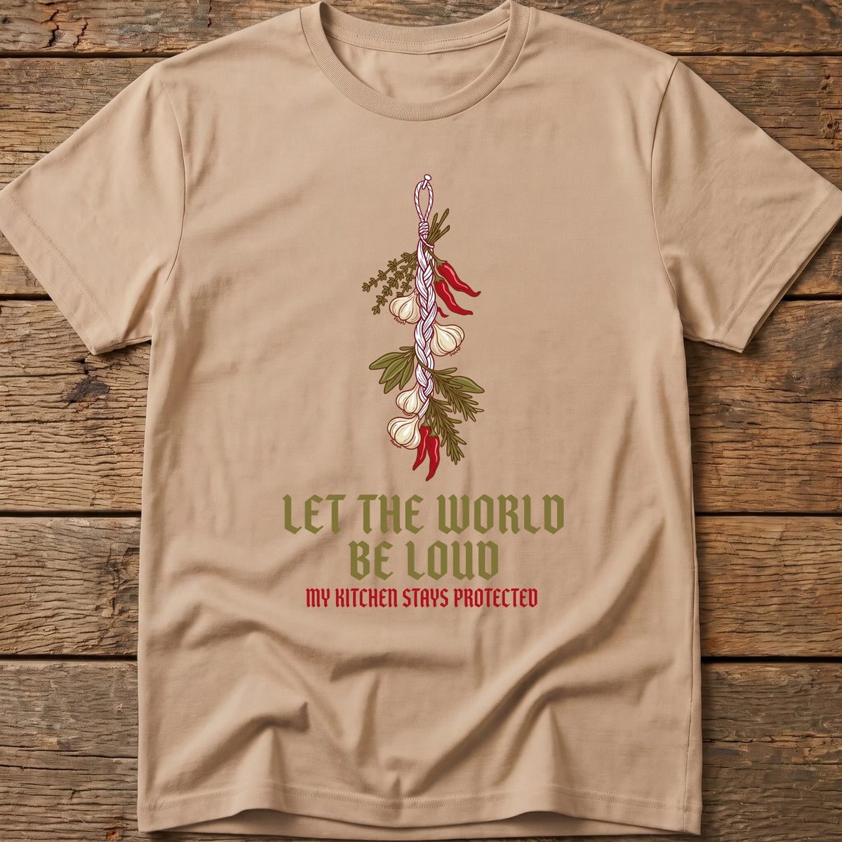 Let The World Be Loud Tee