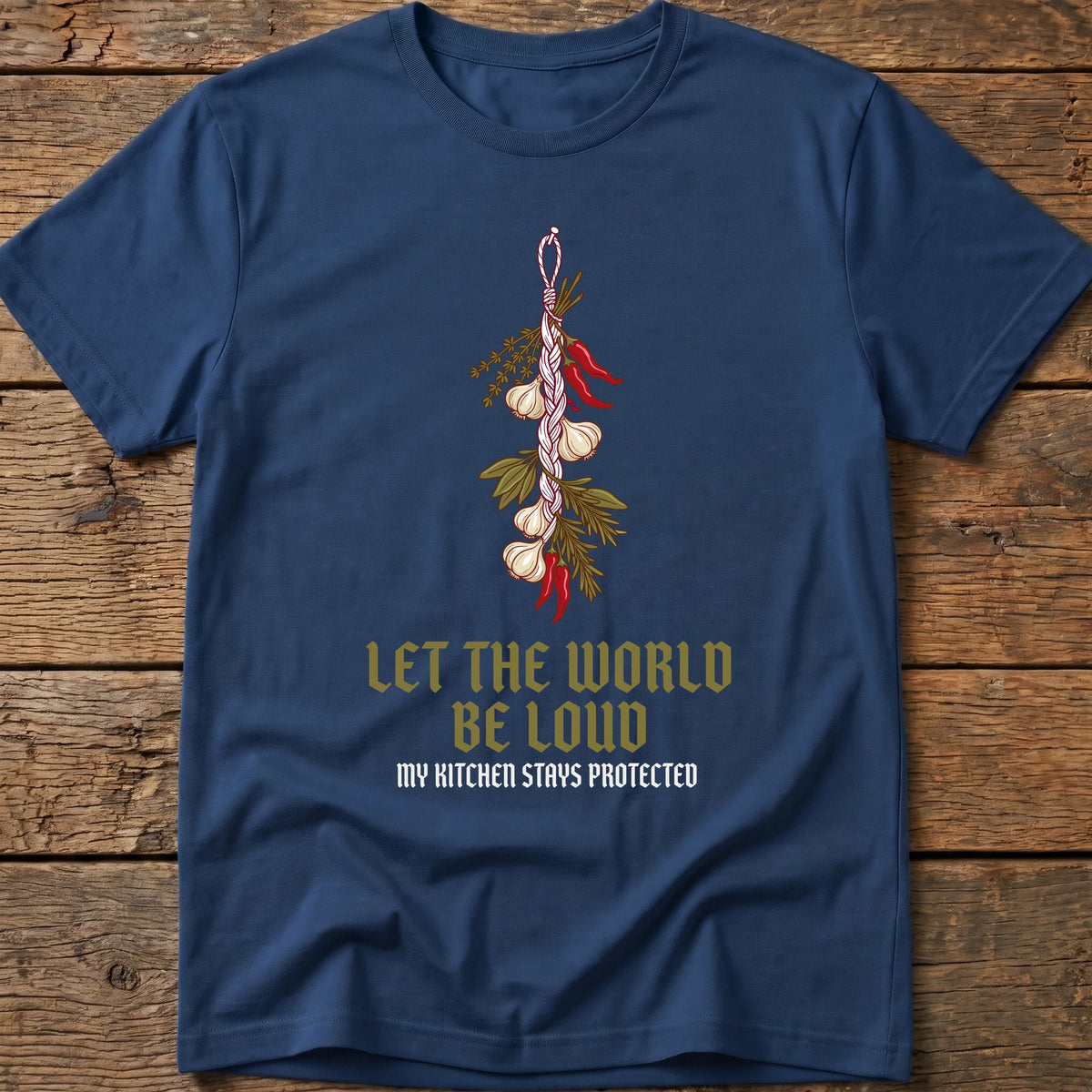 Let The World Be Loud Tee